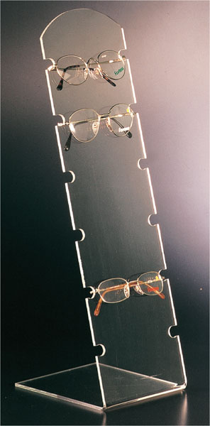 Espositore per occhiali in plexiglass