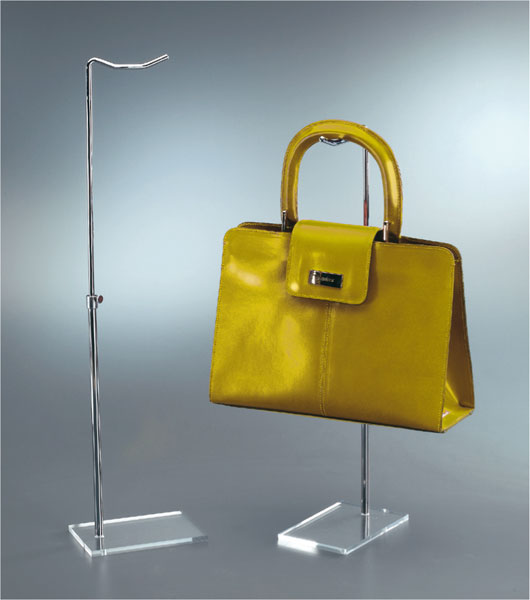 Bag, belt, wallet and shoe displays