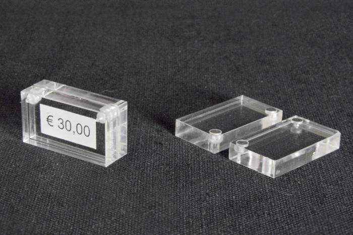Card holders, price holders and brochure holders