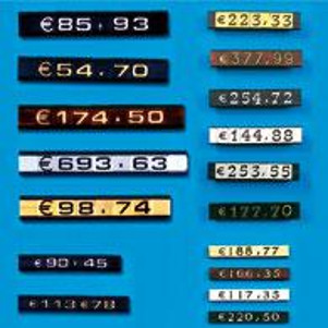 Modular price tags