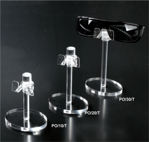 Plexiglass eyewear display