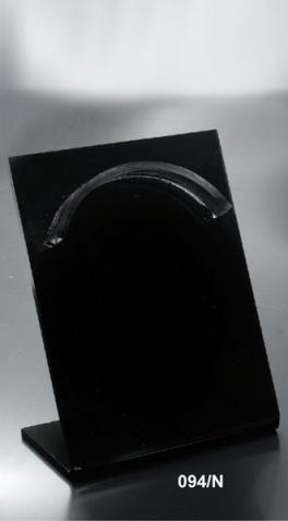 Espositore porta collane in plexiglass nero