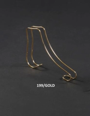 Gold finished sandal filler