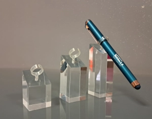 Set 3 plexiglass electronic cigarette displays