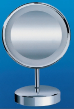 Round bench mirror - chromed Round bench mirror - chromed