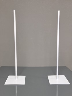 Supporti in metallo per pannello