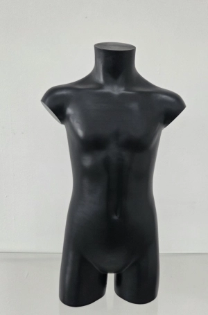 Torso bambino precolorato nero