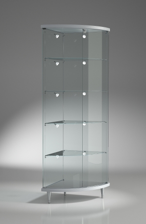 Vetrina in cristallo h 190 cm